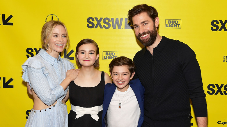 The cast of A Quiet Place