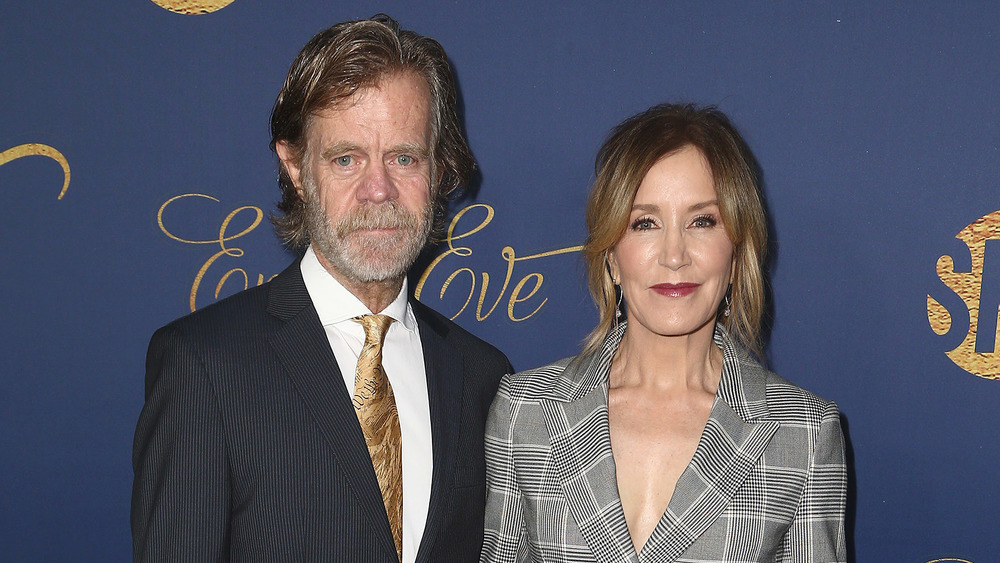 Felicity Huffman and husband William H. Macy