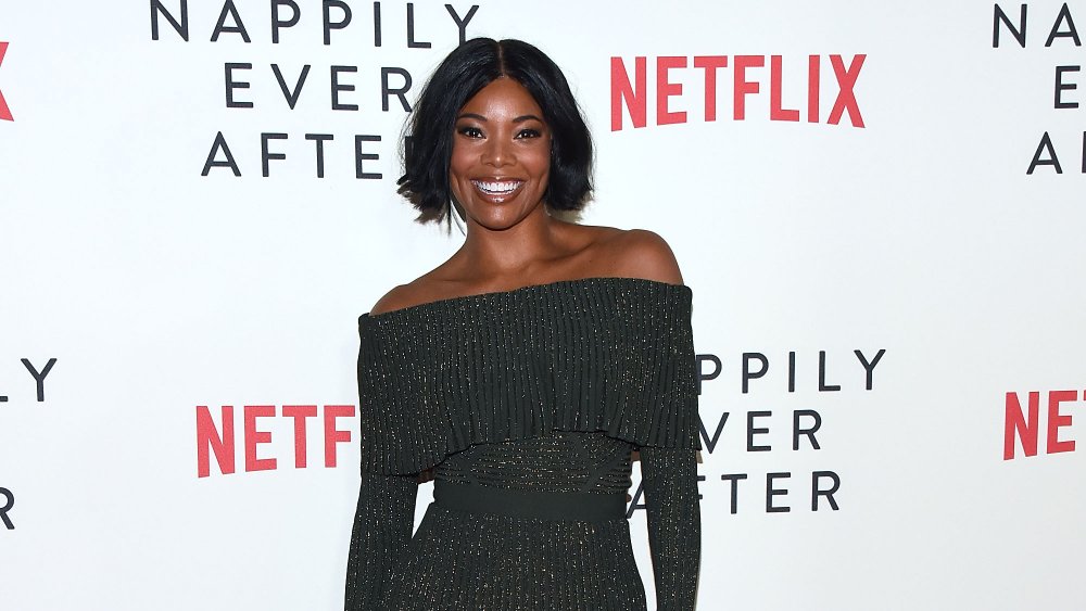 Gabrielle Union at the Happily Ever After premier in 2018