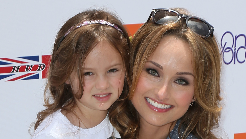 Giada de Laurentiis and her daughter Jade as a girl