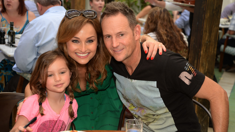 Jade Thompson, Giada De Laurentiis, and Todd Thompson