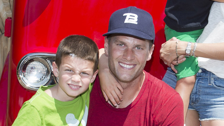 Tom Brady and son Jack