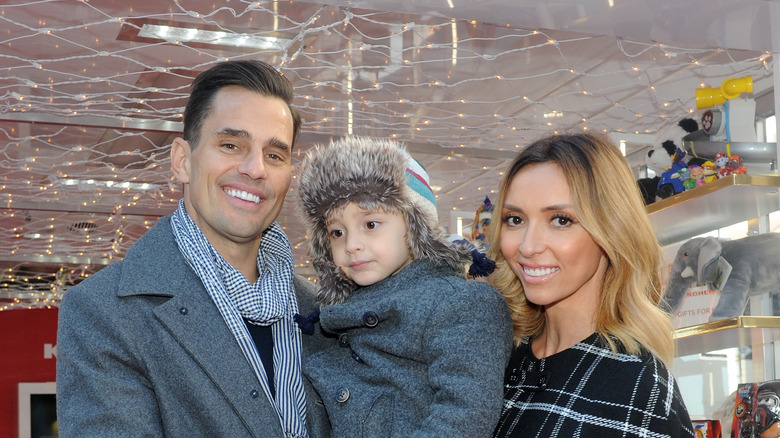 Giuliana Rancic, her husband, son