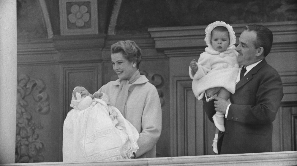 Grace Kelly and family