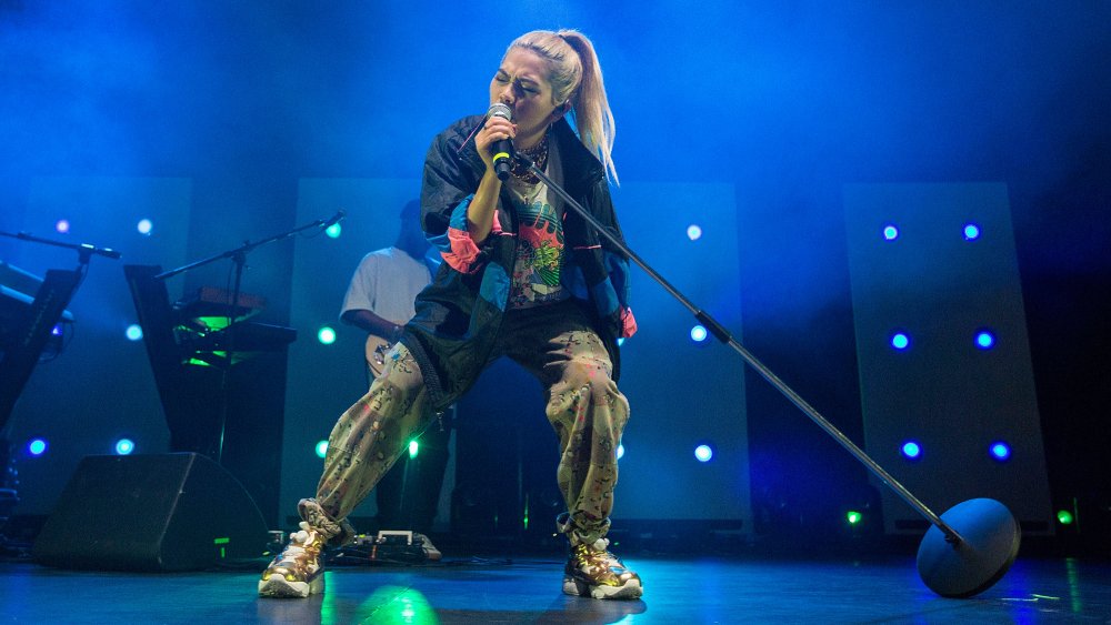 Hayley Kiyoko performing