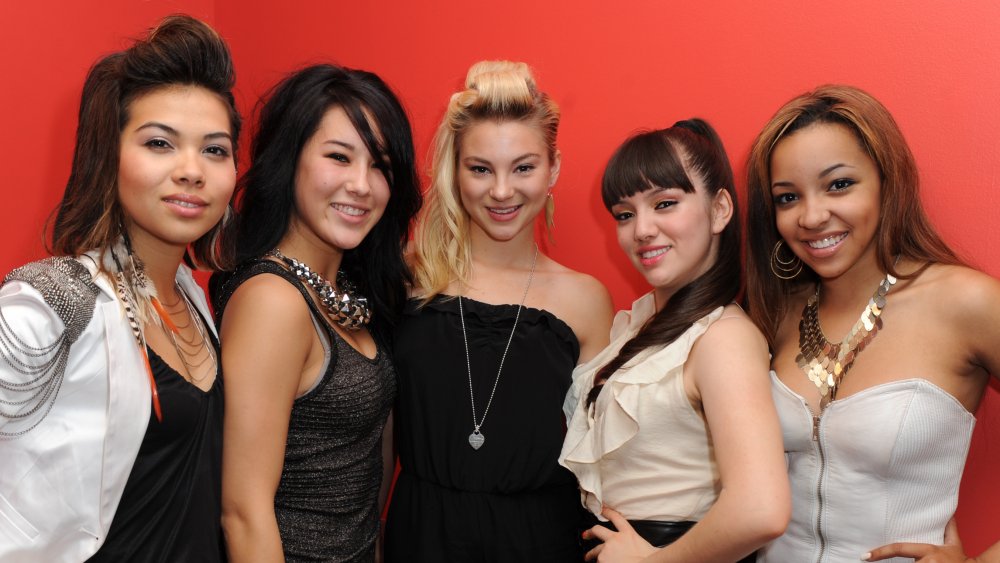 The Stunners, with Hayley Kiyoko on the far left