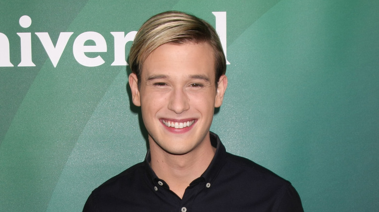 Tyler Henry wearing a big smile