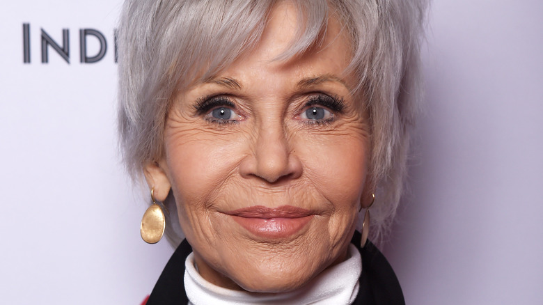 Closeup of Jane Fonda