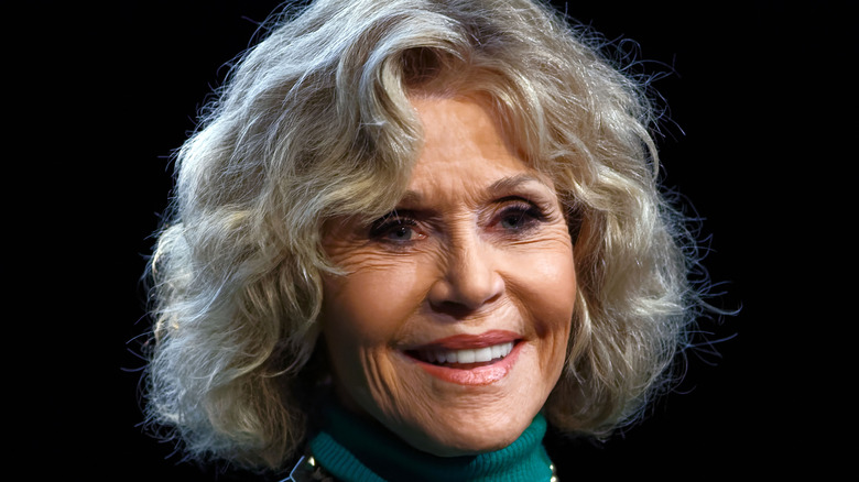 Jane Fonda smiling