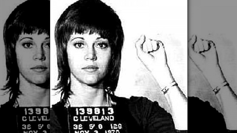 Jane Fonda's 1970 mugshot