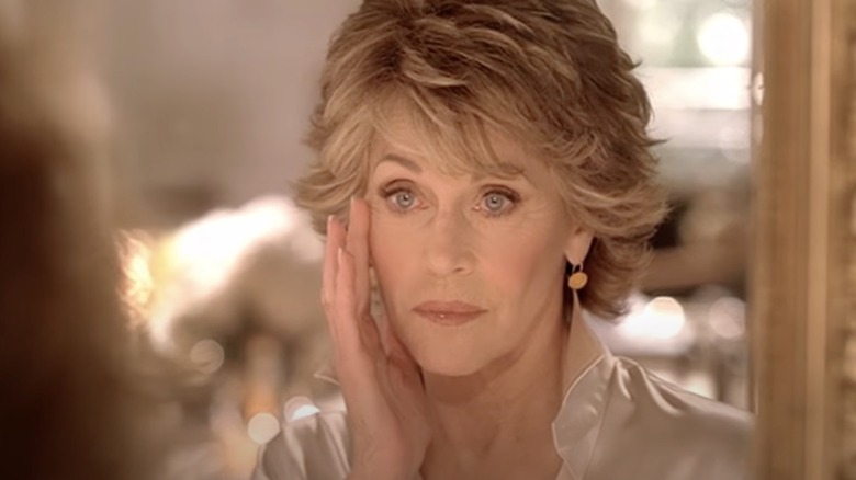 Jane Fonda in an ad for L'Oreal