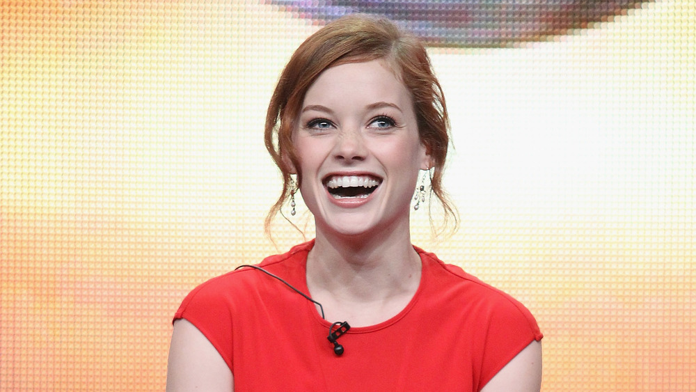 Jane Levy smiling
