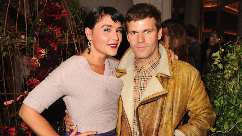 Jessie Ware with her friend Jack Penate