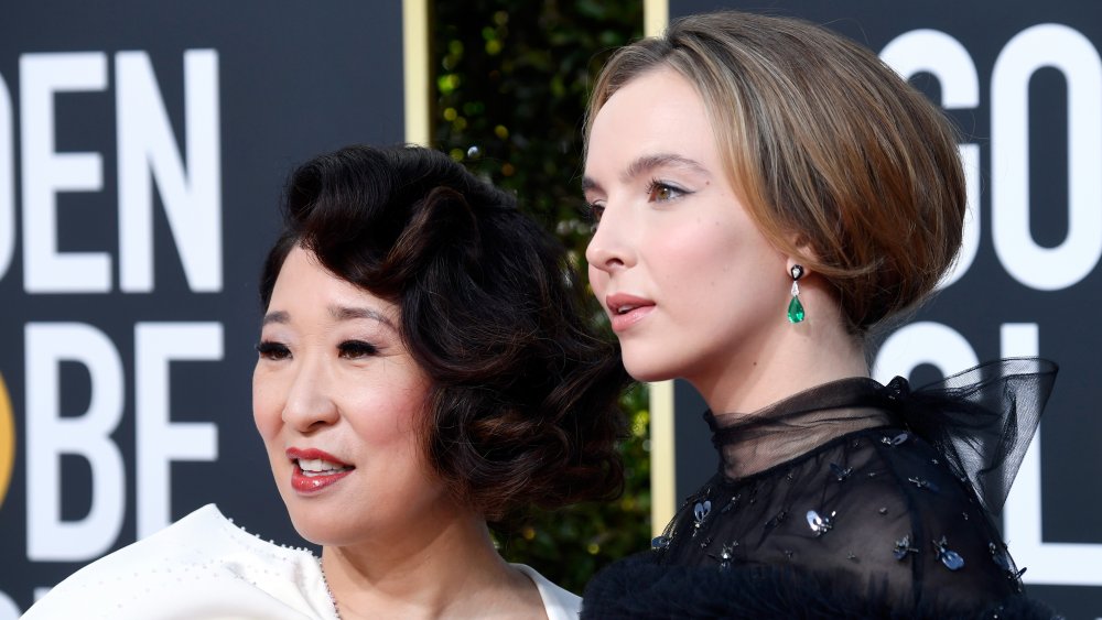 Killing Eve stars Sandra Oh and Jodie Comer