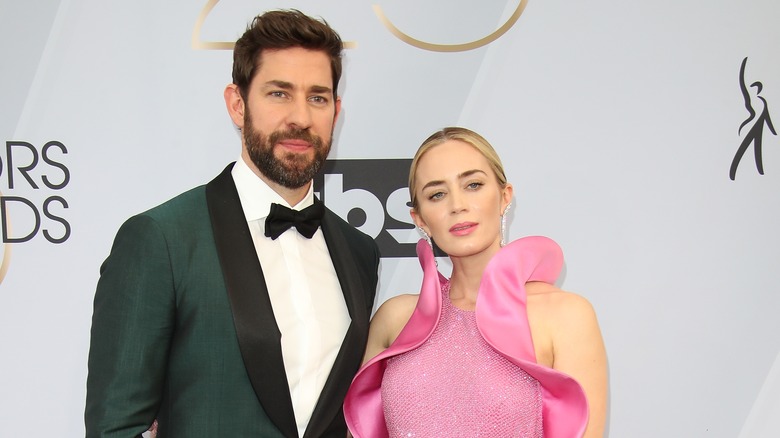 John Krasinski and Emily Blunt