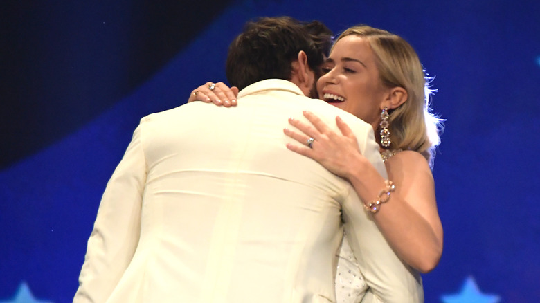 John Krasinski and Emily Blunt