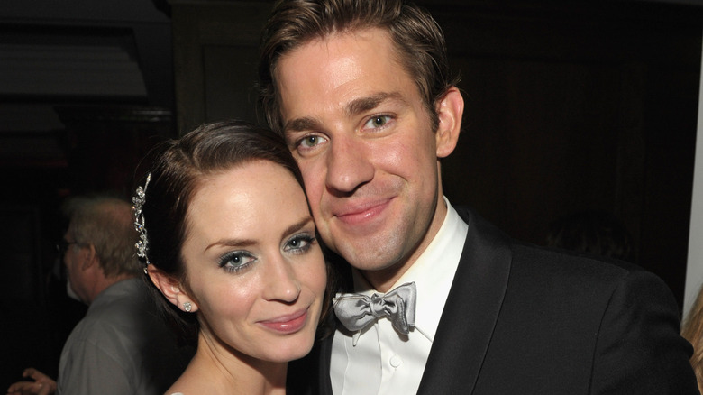 John Krasinski and Emily Blunt