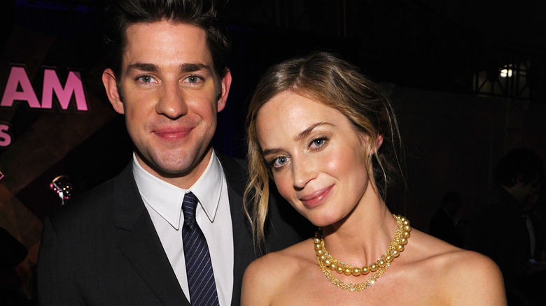 John Krasinski and Emily Blunt