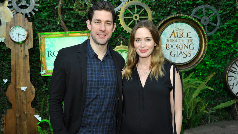 John Krasinski and Emily Blunt