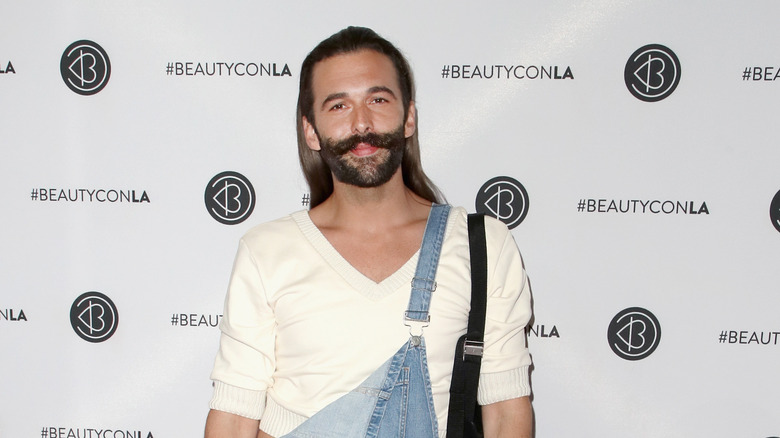 Jonathan Van Ness overalls