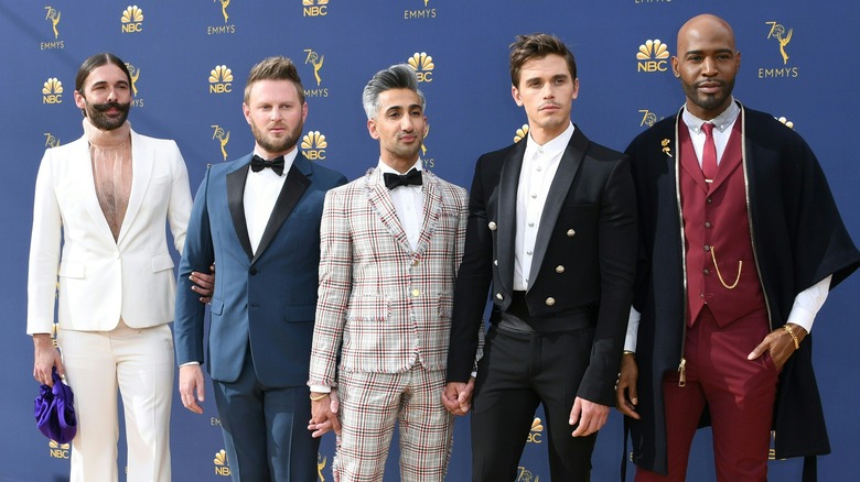 Jonathan Van Ness and the Queer Eye cast