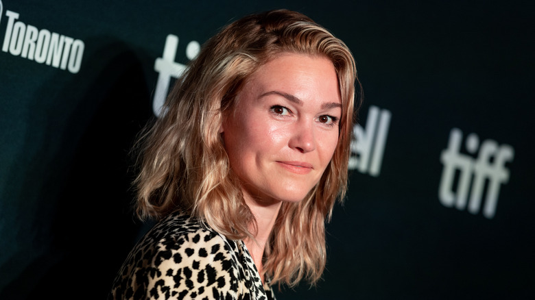 Julia Stiles smiles at TIFF