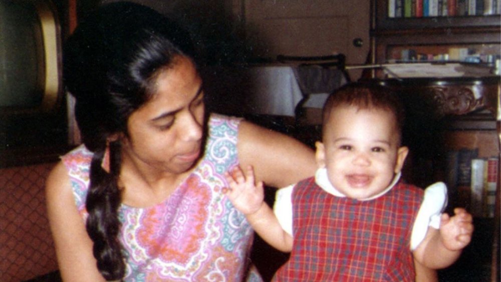 Kamala Harris and her mother