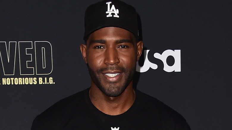 Karamo Brown at the premiere of Unsolved: The Murders Of Tupac And The Notorious B.I.G.,
