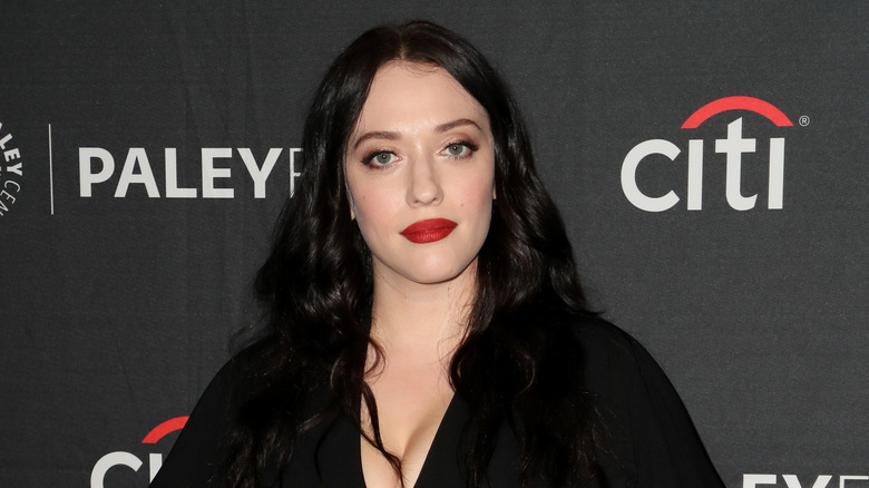 Kat Dennings looking pensive