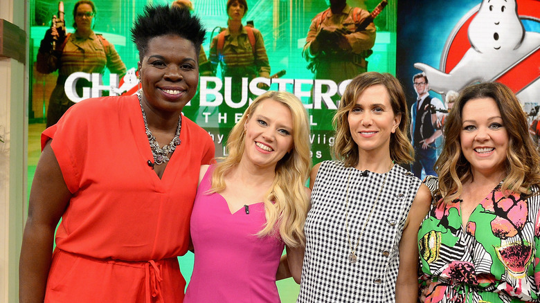 Ghostbusters cast Kate McKinnon, Kristen Wiig, Leslie Jones, Melissa McCarthy