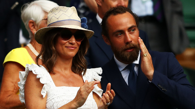 Pippa and James Middleton