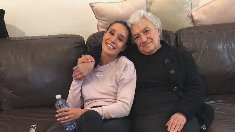 Kayla Itsines and her grandmother