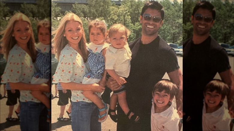 Kelly Ripa and her family