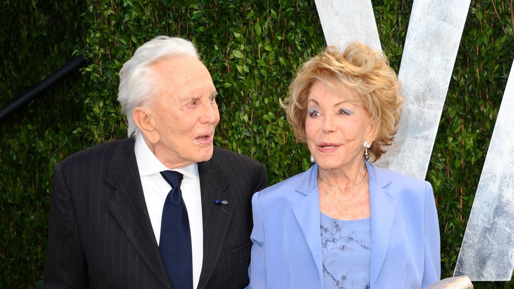 Kirk and Anne Douglas, 2012