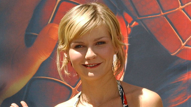 Kirsten Dunst at a Spider-Man premiere