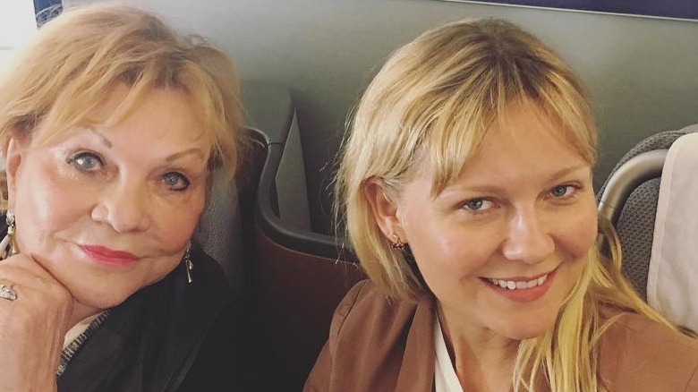 Kirsten Dunst and her mother