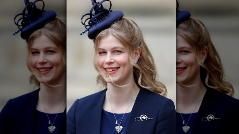 Lady Louise Windsor laughing