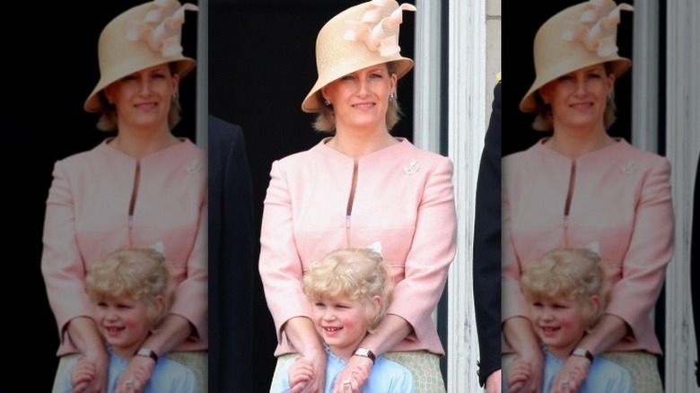 Lady Louise and Sophie, Duchess of Edinburgh