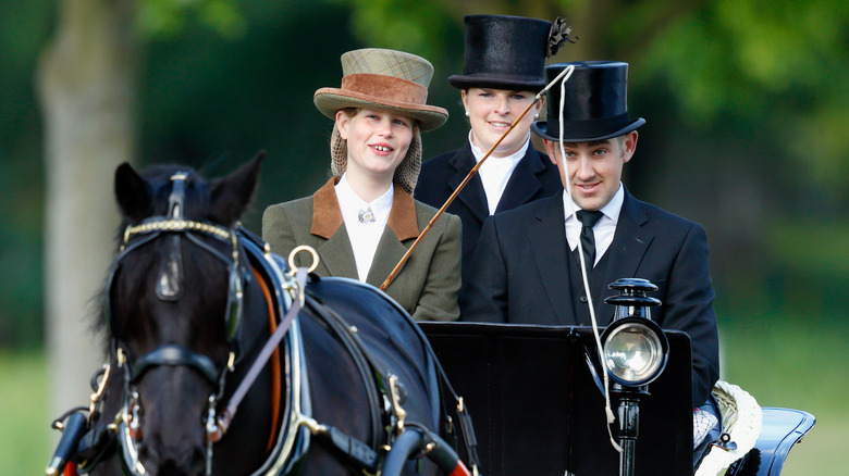 Lady Louise Windsor carriage driving