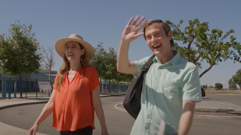 Tyler Henry with his assistant