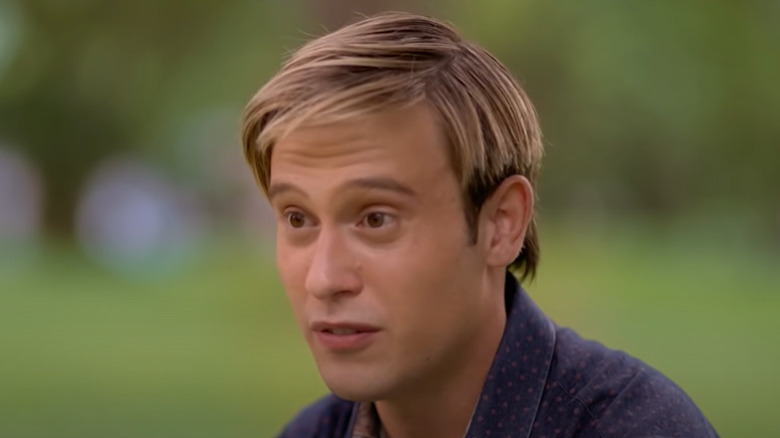 Tyler Henry looking uncertain