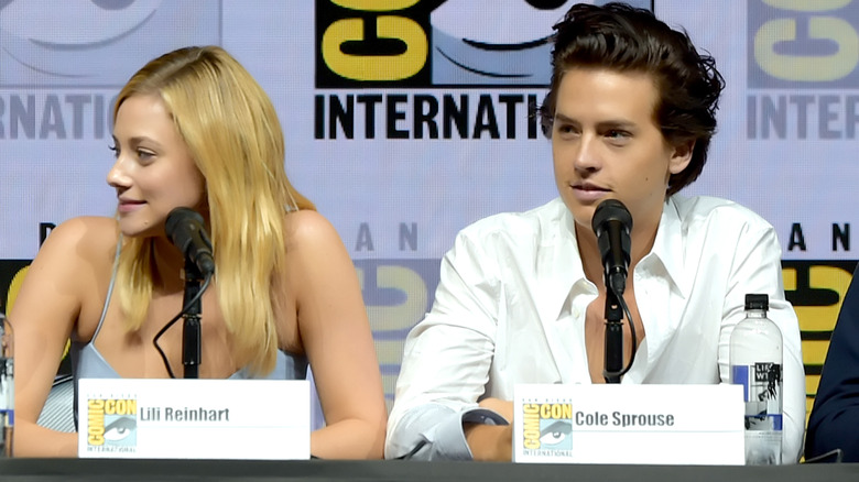 Lili Reinhart and Cole Sprouse at Comic Con