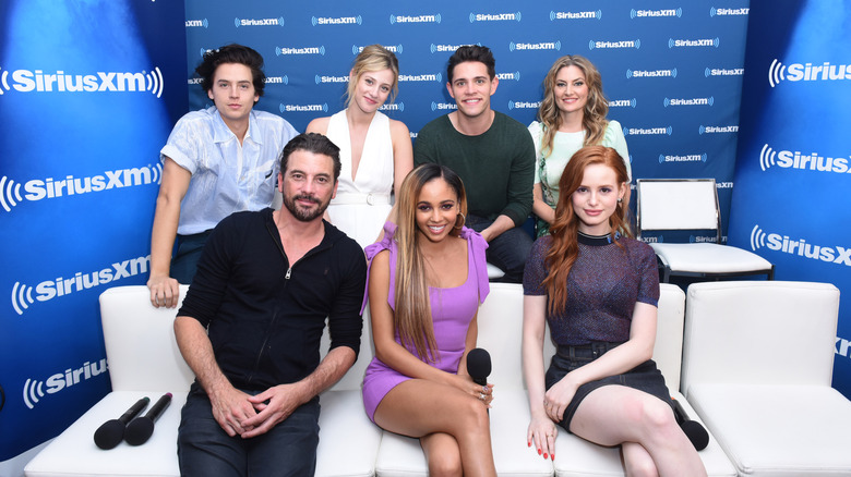 Lili Reinhart and the cast of Riverdale