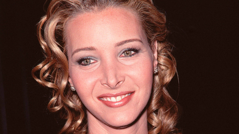 Lisa Kudrow with curly hair