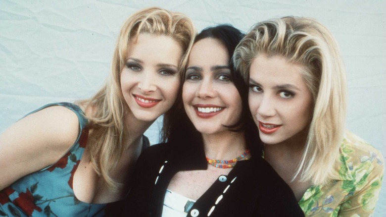 Lisa Kudrow with "Romy and Michele" costars