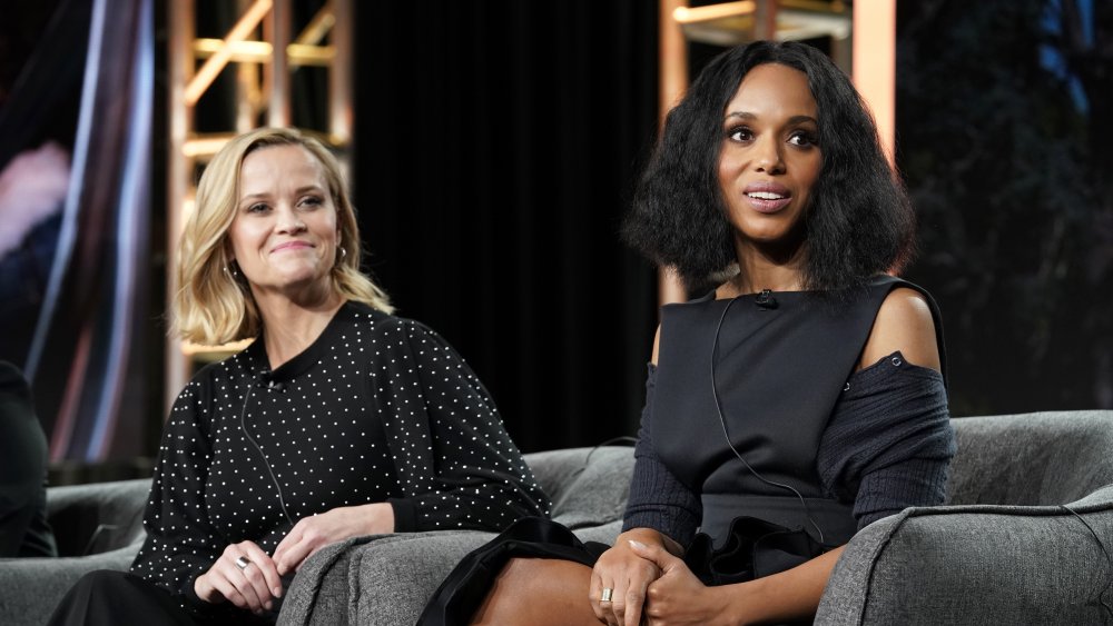Reese Witherspoon and Kerry Washington at a Little Fires 