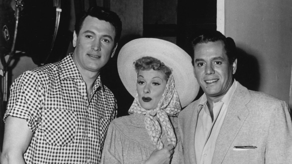 Rock Hudson, Lucille Ball, and Desi Arnaz