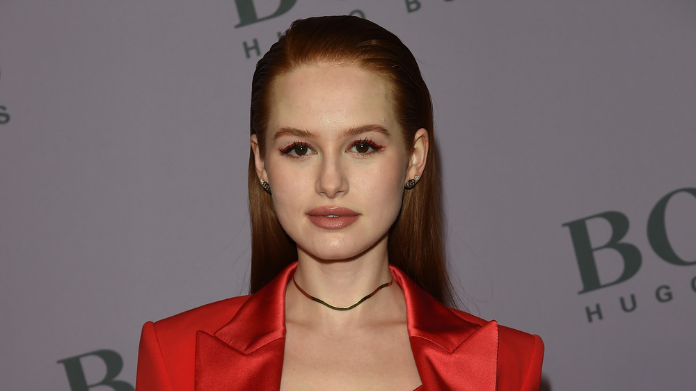 Madelaine Petsch posing for photos