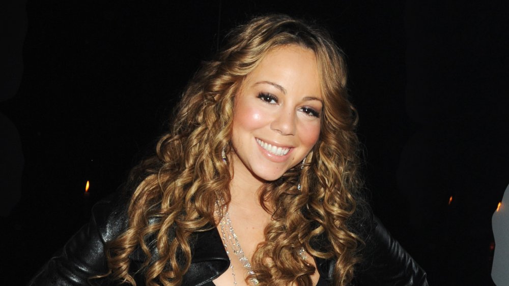 Mariah Carey in London in 2009