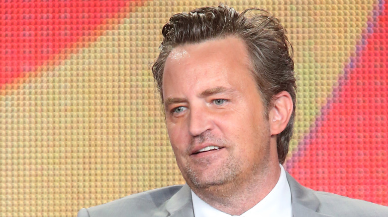 Matthew Perry speaking